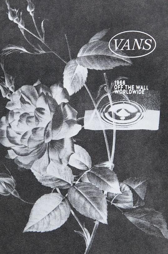 Bavlněná mikina Vans VN000JTGBLK1 šedá