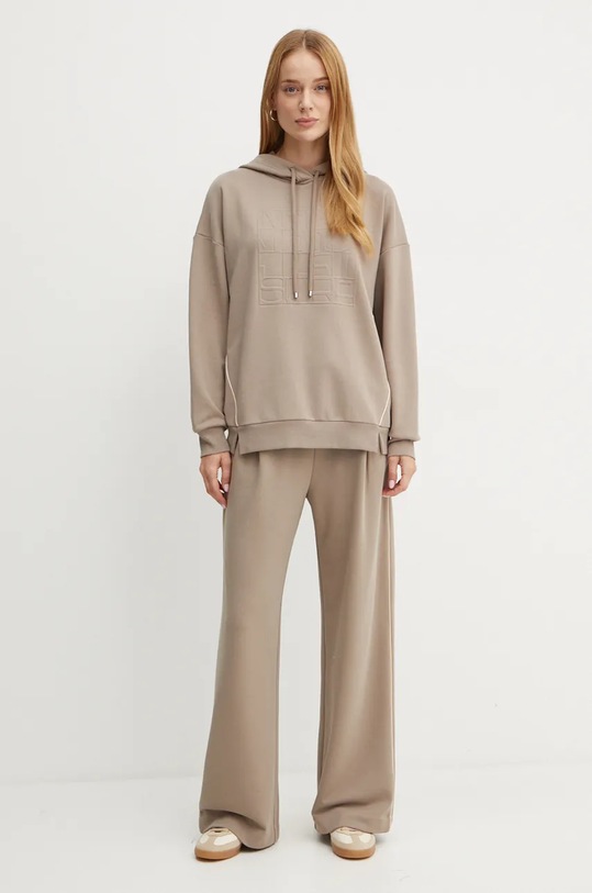 Max Mara Leisure bluza 2426926038600 beżowy AW24