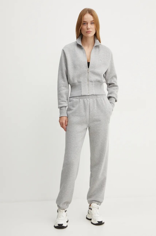 Μπλούζα Patrizia Pepe 2M4408.J079 γκρί AW24