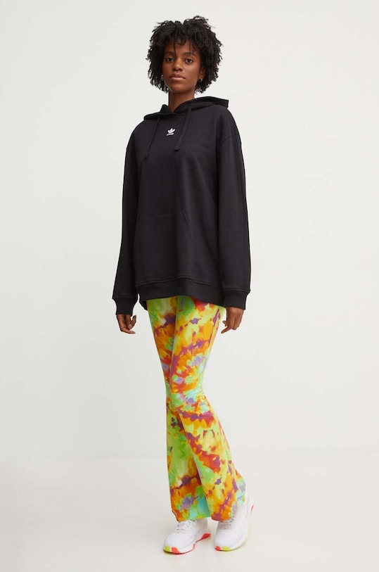 adidas Originals cotton sweatshirt IY9615 black AW24