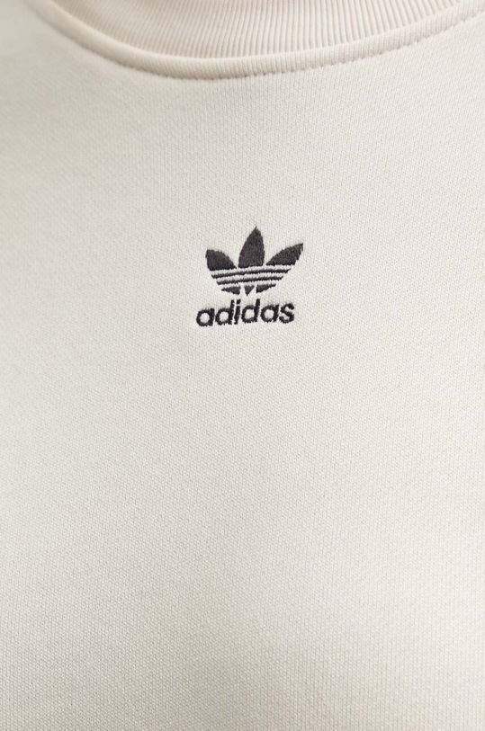 Bavlněná mikina adidas Originals IY9631 béžová