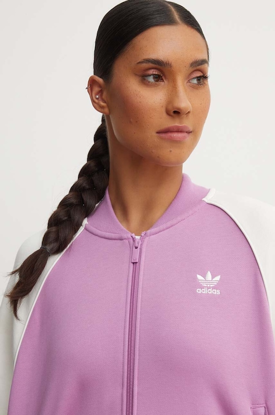 Mikina adidas Originals fialová IZ2833