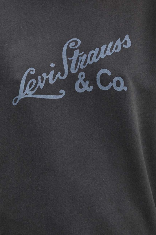 Levi's bluza bawełniana 0002L szary