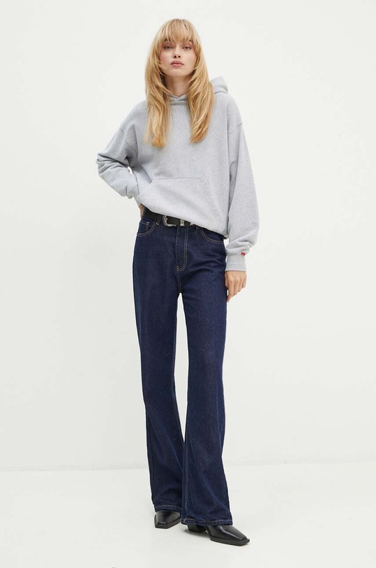 Levi's bluza bawełniana A8790 szary AW24