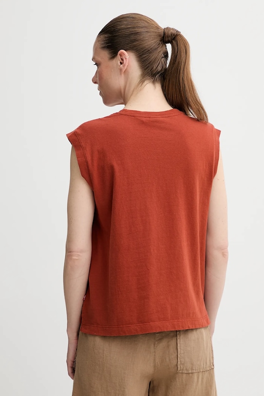 Odzież Levi's top bawełniany A8794 pomarańczowy