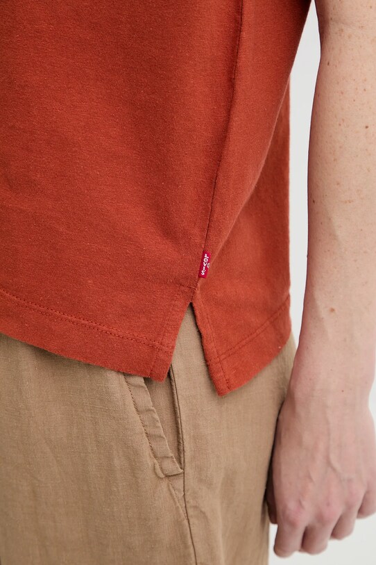 Levi's top din bumbac A8794 portocaliu