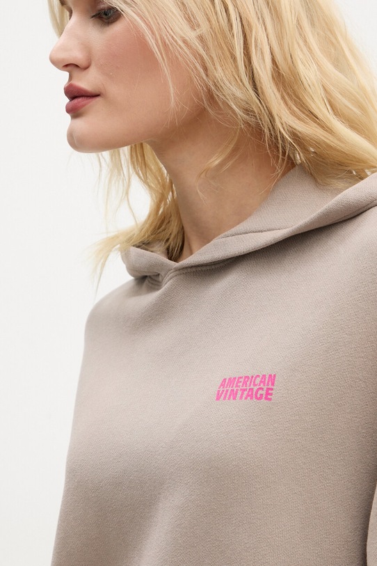 Кофта American Vintage IZU03DH24 бежевый