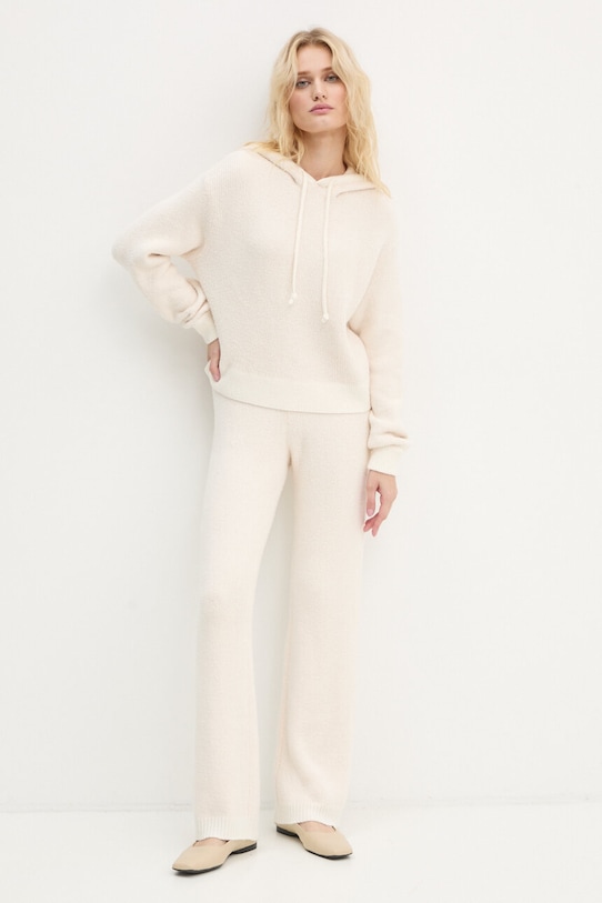 American Vintage sweter BLI18BH24 beżowy AW24