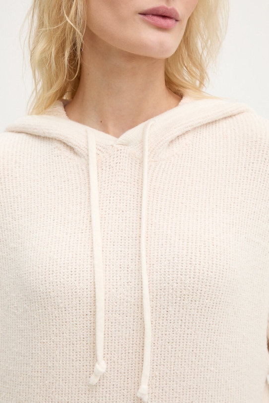 American Vintage sweter BLI18BH24 beżowy