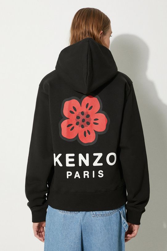 Кофта Kenzo Boke Placed с эластаном чёрный FE62SW1624MT.99J