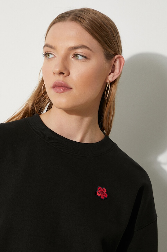 Kenzo bluza bawełniana Boke Crest Classic FE62SW1614MF.99J czarny
