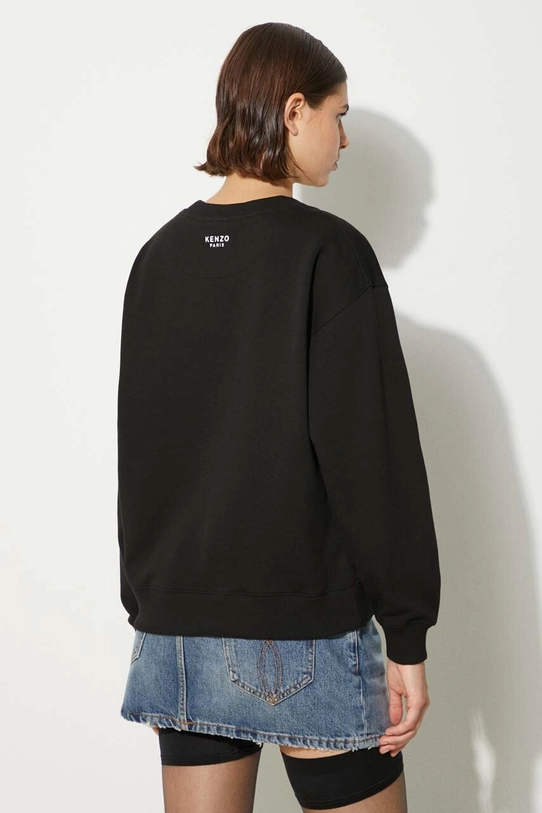 Clothing Kenzo cotton sweatshirt Lucky Tiger Regular Sweatshirt FE52SW1484MF.99J black