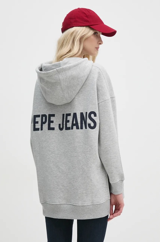 Pepe Jeans felpa FERGIE melange grigio PL581455