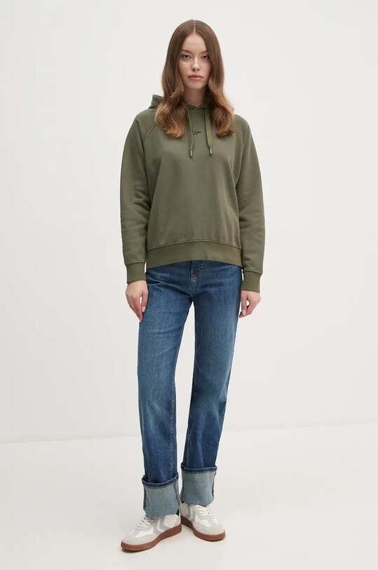 Pepe Jeans bluza FELICITY HOODIE PL581462 verde AW24