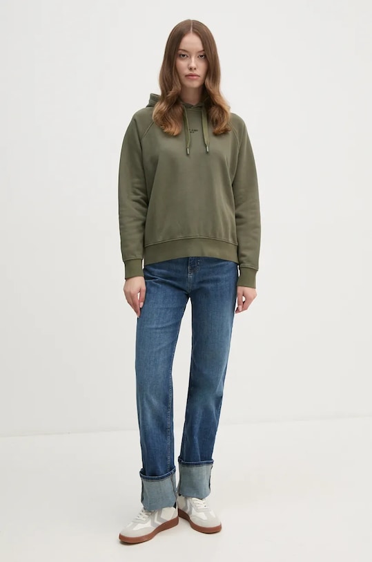 Кофта Pepe Jeans FELICITY HOODIE PL581462 зелёный AW24