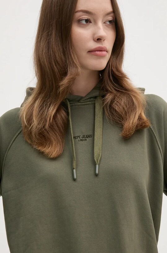 Pepe Jeans bluza FELICITY HOODIE verde PL581462