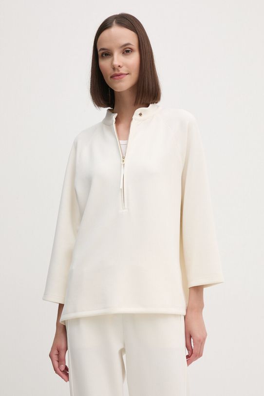 Joop! bluza z elastanem beżowy 30043708