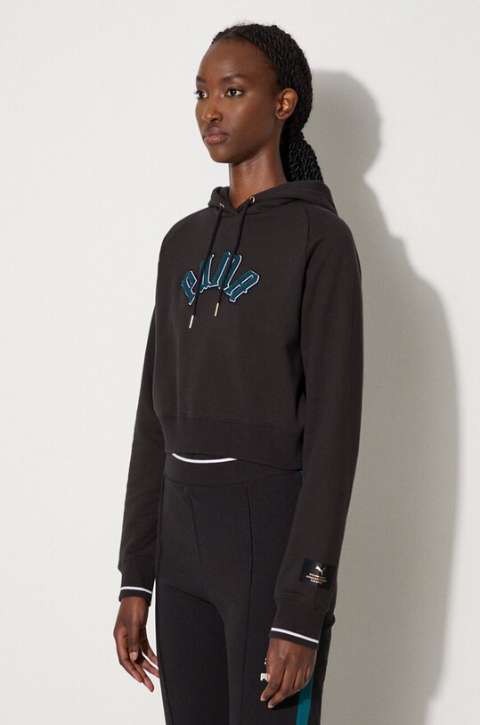 Кофта Puma Classics Play Paris Relaxed Hoodie чорний 627484
