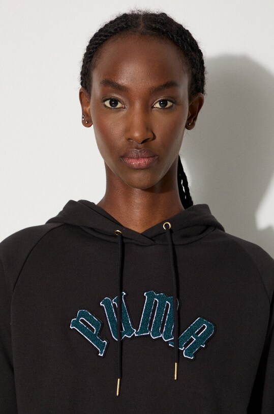 Кофта Puma Classics Play Paris Relaxed Hoodie 627484 чорний