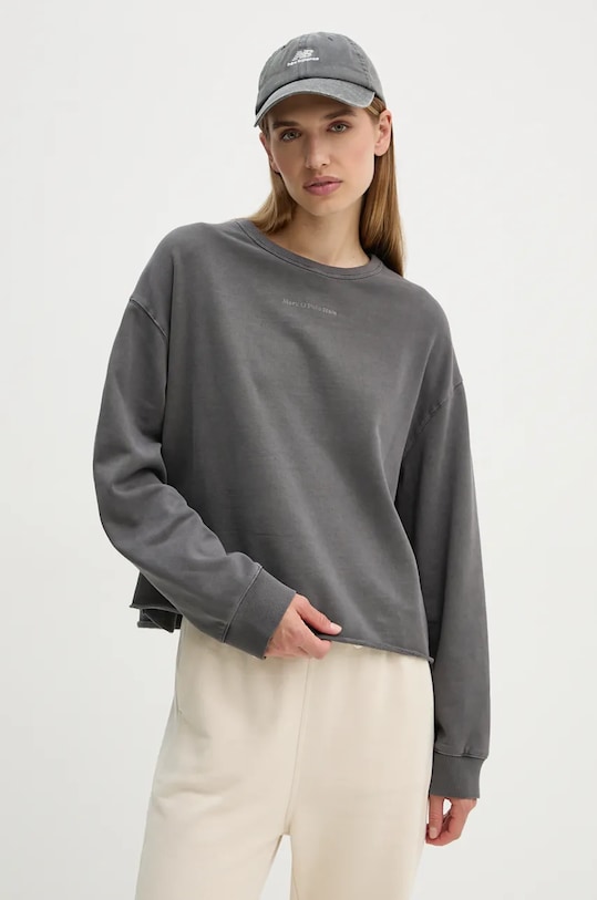 Oblečení Bavlněná mikina Marc O'Polo DENIM 5000005237 šedá