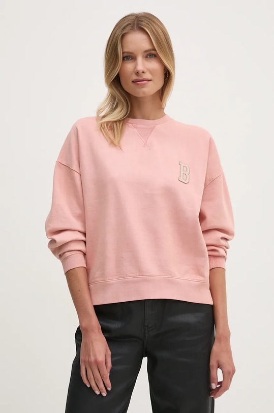 Clothing Barbour cotton sweatshirt LOL0613 pink