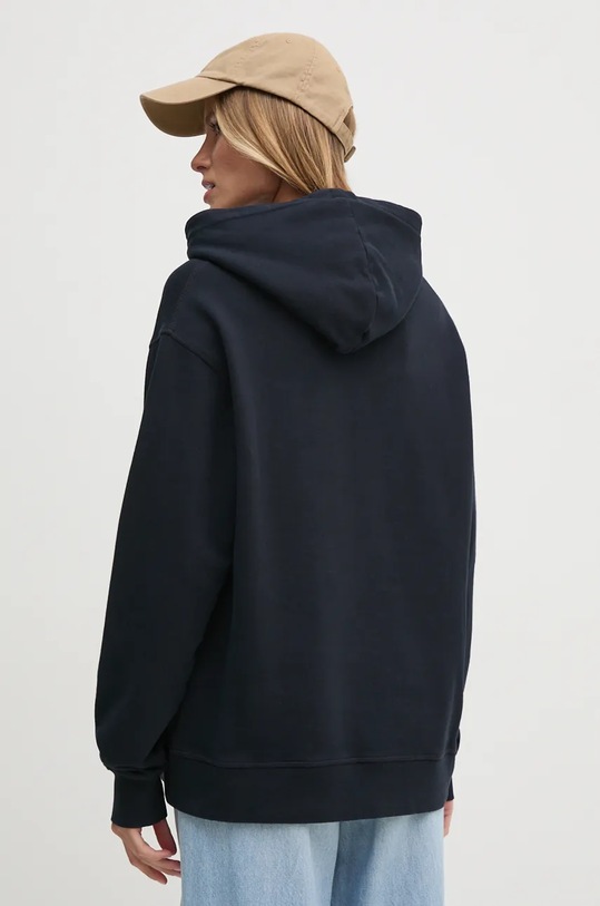 Îmbrăcăminte Barbour hanorac de bumbac LOL0592 bleumarin