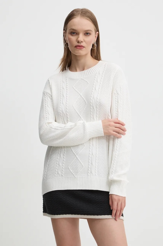 Hollister Co. pulover subtiri bej KI350.4179.101