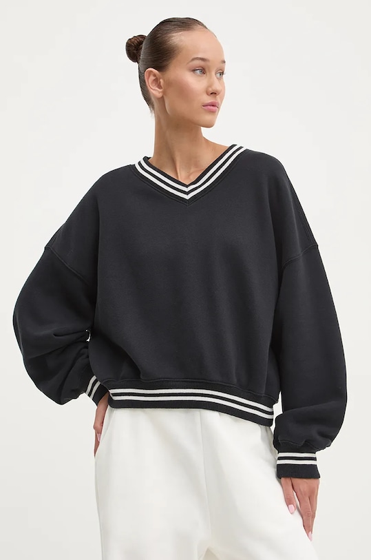 Abercrombie & Fitch hanorac de bumbac cu modele bleumarin KI152.4121.200