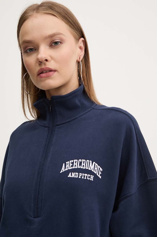 Mikina Abercrombie & Fitch tmavomodrá KI152.4129.200