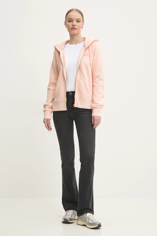 Superdry bluza W2012047A.YU4 różowy AW24
