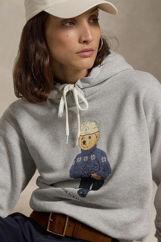 Dukserica Polo Ralph Lauren 211947964 siva