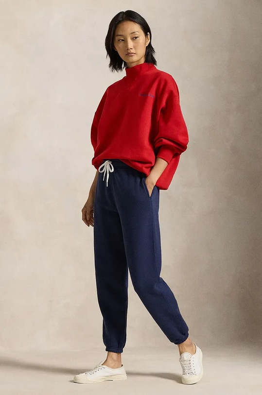 Odzież Polo Ralph Lauren bluza 211947965 czerwony