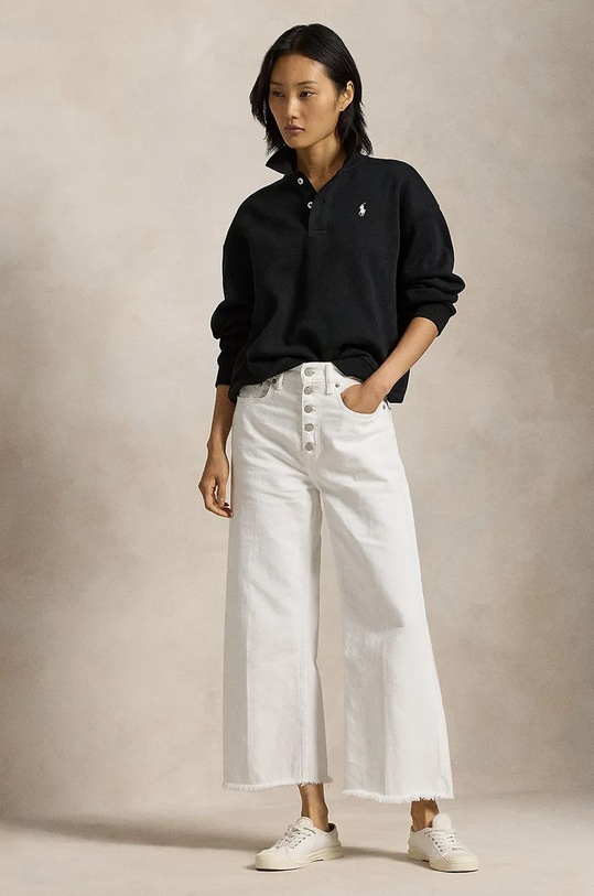 Ρούχα Μπλούζα Polo Ralph Lauren 211947966 μαύρο