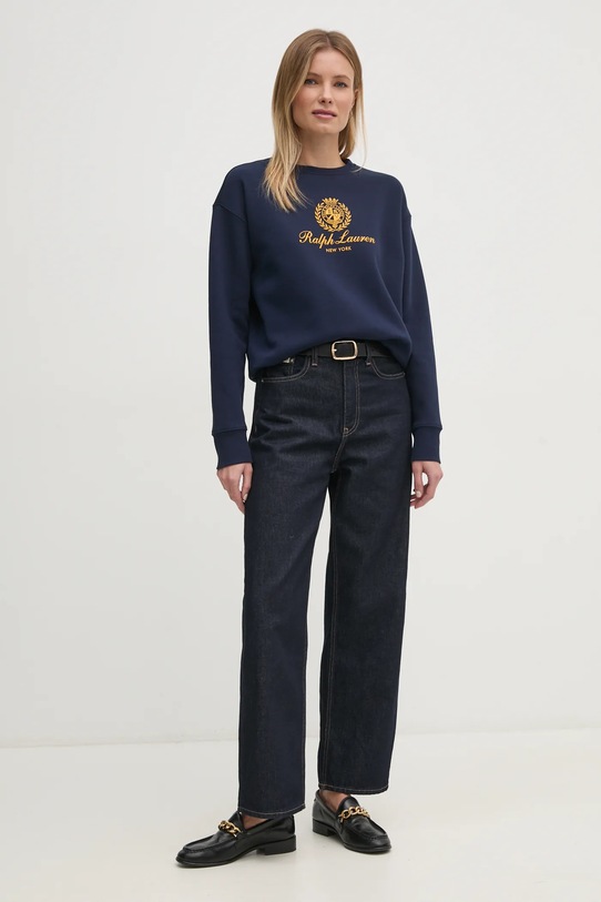 Polo Ralph Lauren felső 211959888 sötétkék AW24