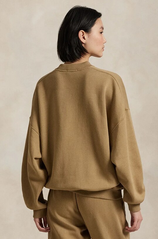 Polo Ralph Lauren bluza bawełniana 211961273 beżowy AW24