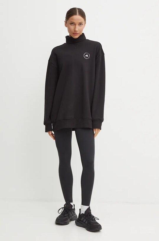 adidas by Stella McCartney bluză de trening IW9859 negru AW24