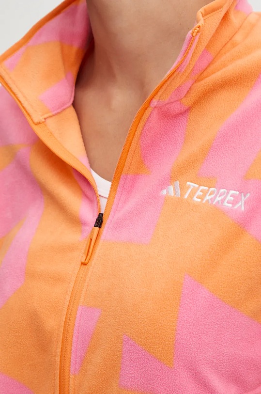 Sportovní mikina adidas TERREX Multi IX7722 oranžová