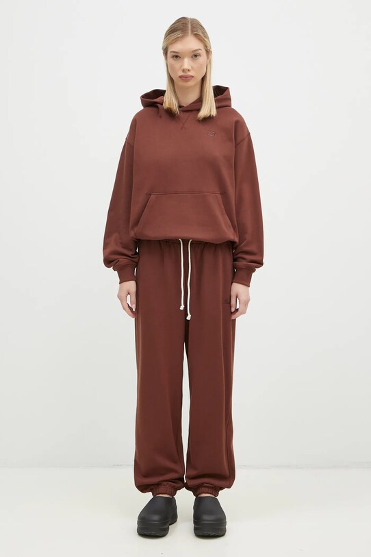 New Balance cotton sweatshirt WT41537ROK brown
