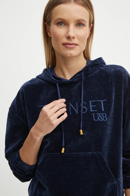 Twinset felpa blu navy 242LL2PAA