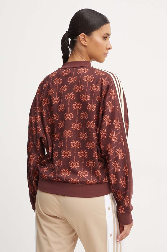 Odzież adidas bluza x Farm Rio IV9762 brązowy