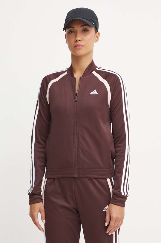 Odzież adidas dres Teamsport IX1108 bordowy