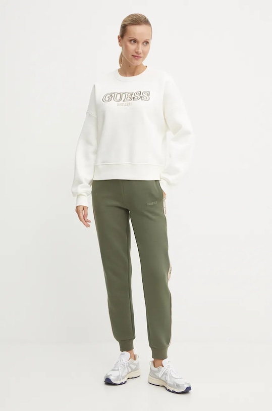 Mikina Guess MIDGE V4BQ03.KCHX0 biela AW24