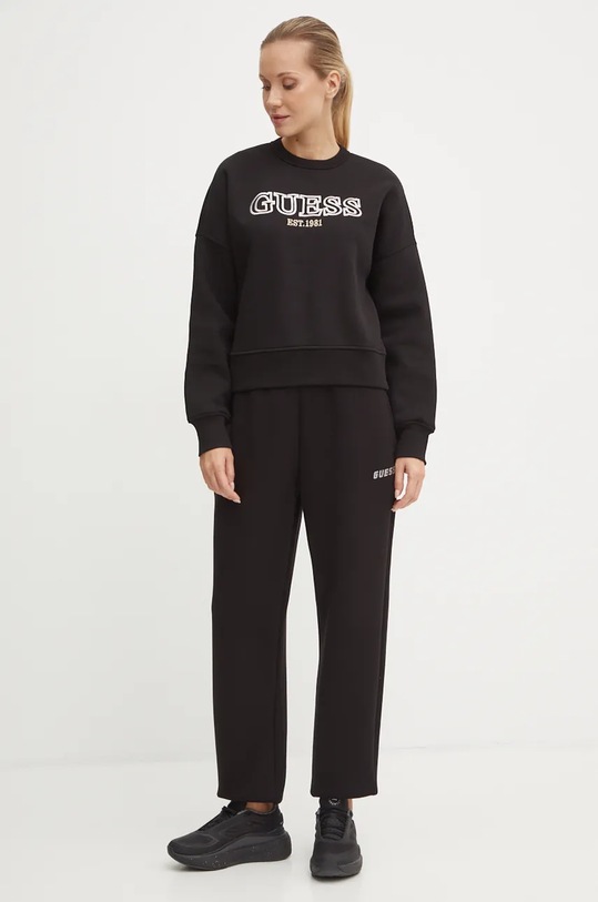 Dukserica Guess MIDGE V4BQ03.KCHX0 crna AW24