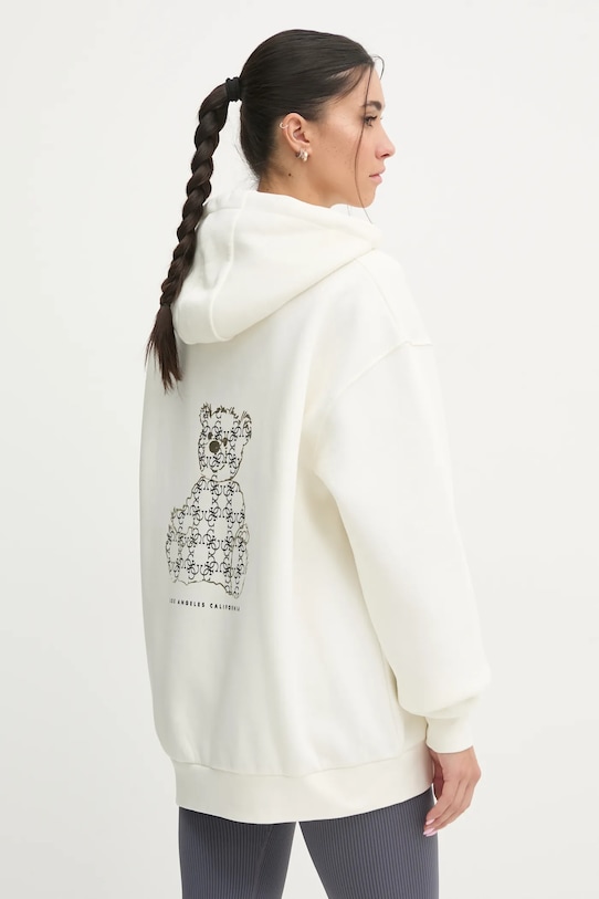 Mikina Guess MIDGE s kapucí béžová V4BQ22.KCHX0