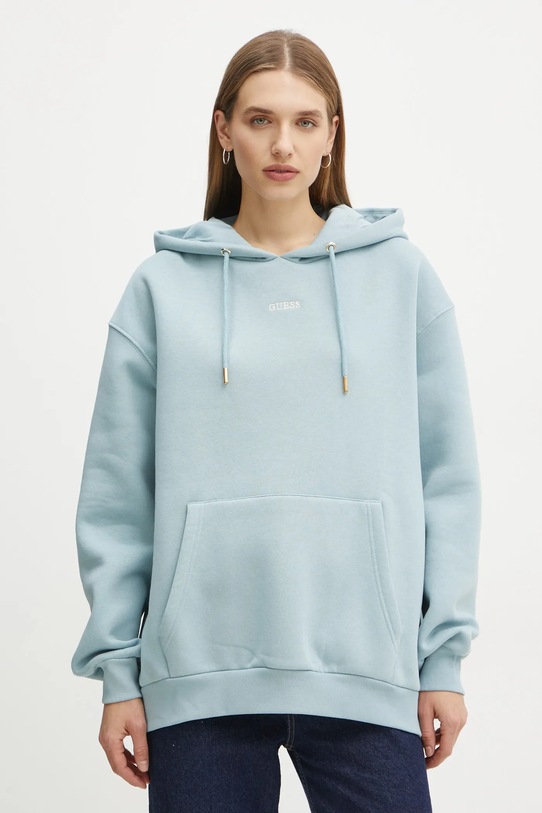 Odzież Guess bluza MIDGE V4BQ22.KCHX0 niebieski