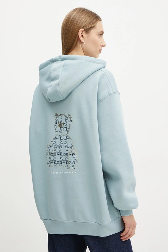 Guess bluza MIDGE niebieski V4BQ22.KCHX0