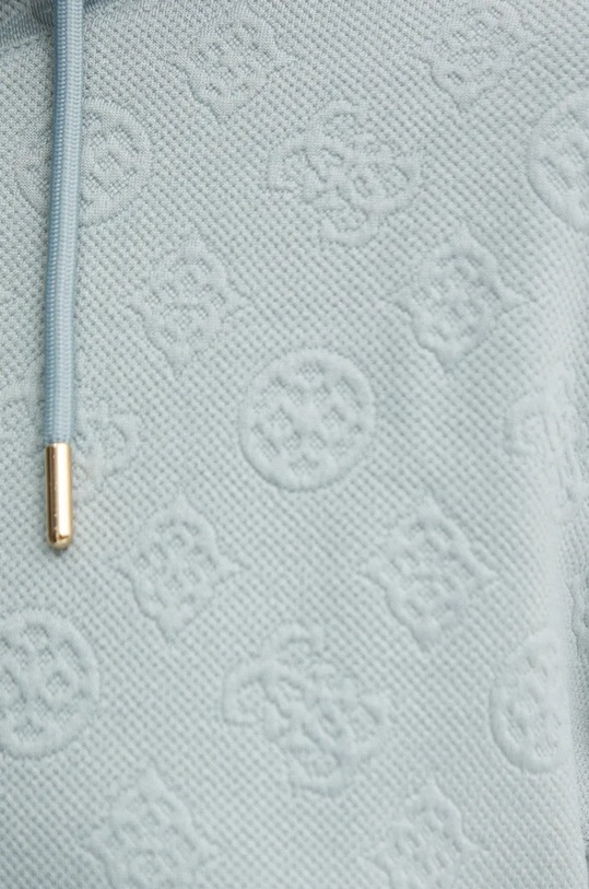 Mikina Guess PEONY V4BQ02.KCHR2 tyrkysová