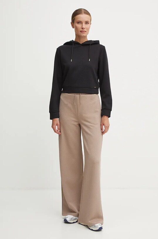 Guess bluza PEONY V4BQ02.KCHR2 negru AW24