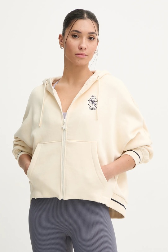 Кофта Guess NIA с эластаном бежевый V4BQ06.KCHU1