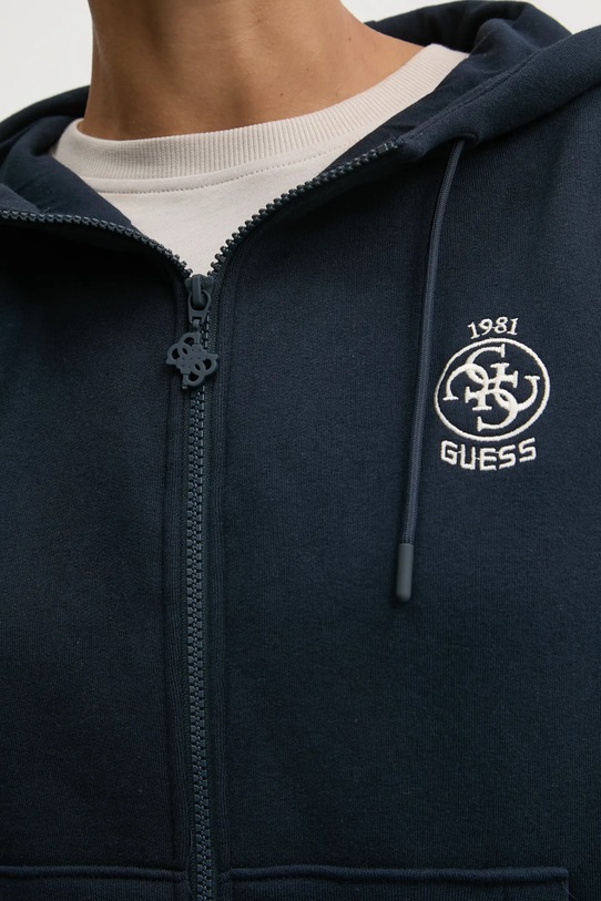 Mikina Guess NIA V4BQ06.KCHU1 tmavomodrá